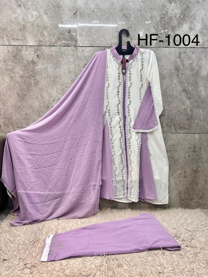 Hoor Tex 1004 A To D Faux Georgette Salwar Kameez